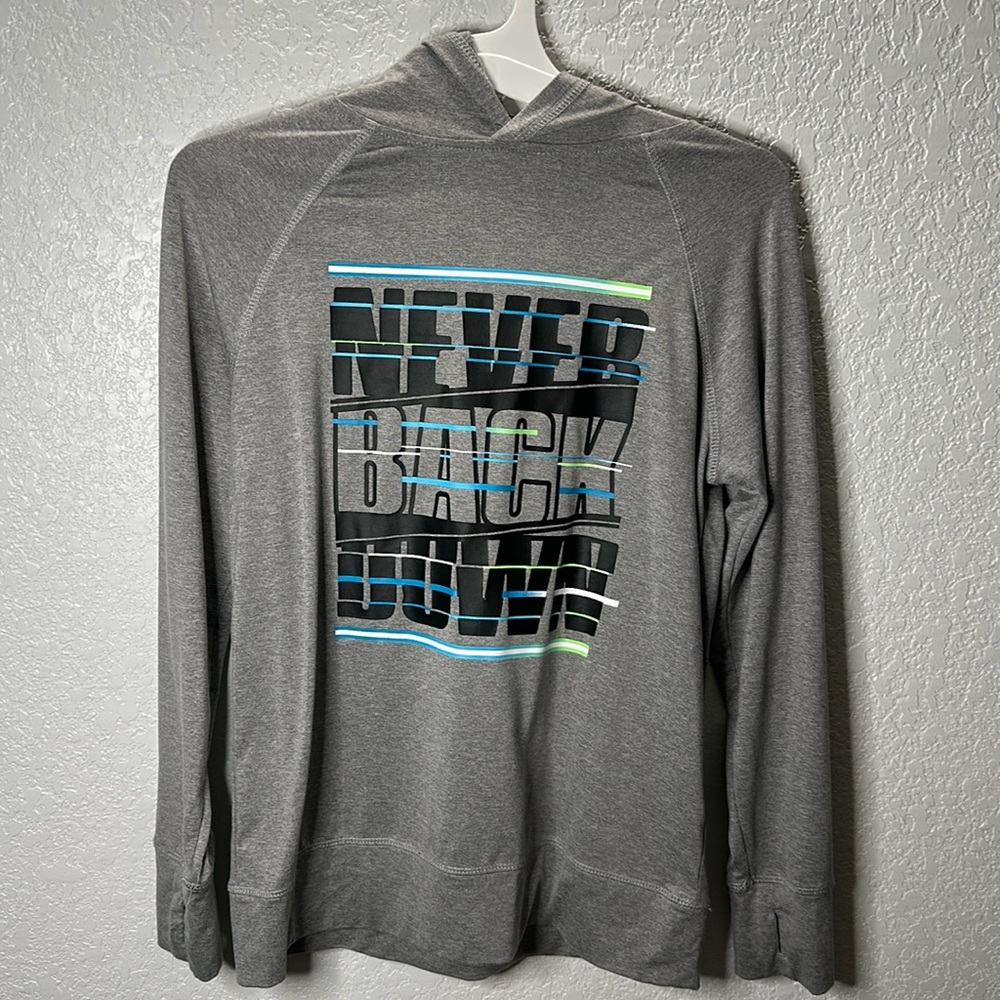 Grey hoodie